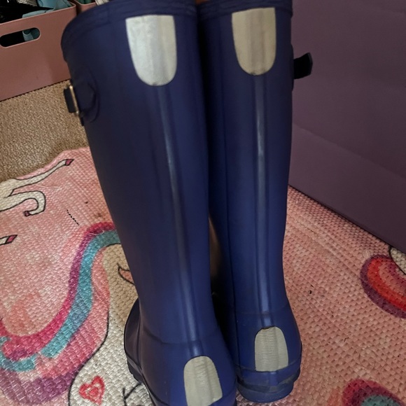 Hunter boots purple(girls size 1uk/3us - Picture 2 of 4